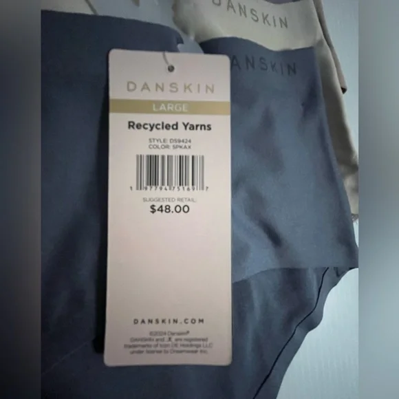 Danskin Super Slim and Thin Laser Cut Tech Sealed No-Show 5 pc Panties Set - Picture 13 of 13